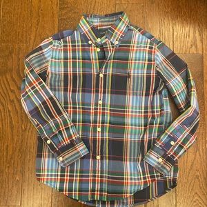 Boy’s Ralph Lauren plaid button down